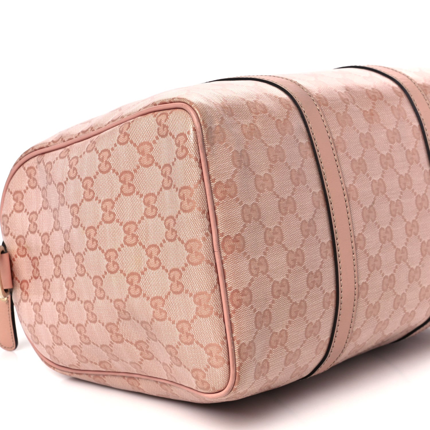 Gucci Crystal Monogram Joy Medium Boston Pink 10 of 12
