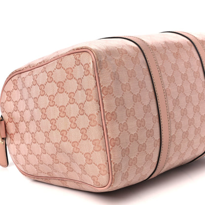 Gucci Crystal Monogram Joy Medium Boston Pink 10 of 12