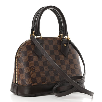 Louis Vuitton Damier Ebene Alma BB 2 of 8