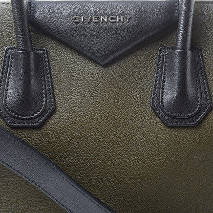 Givenchy Sugar Goatskin Small Tri-Color Antigona Olive Black 8 of 14