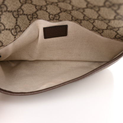 Gucci GG Supreme Monogram Neo Vintage Web Belt Bag Brown 5 of 10