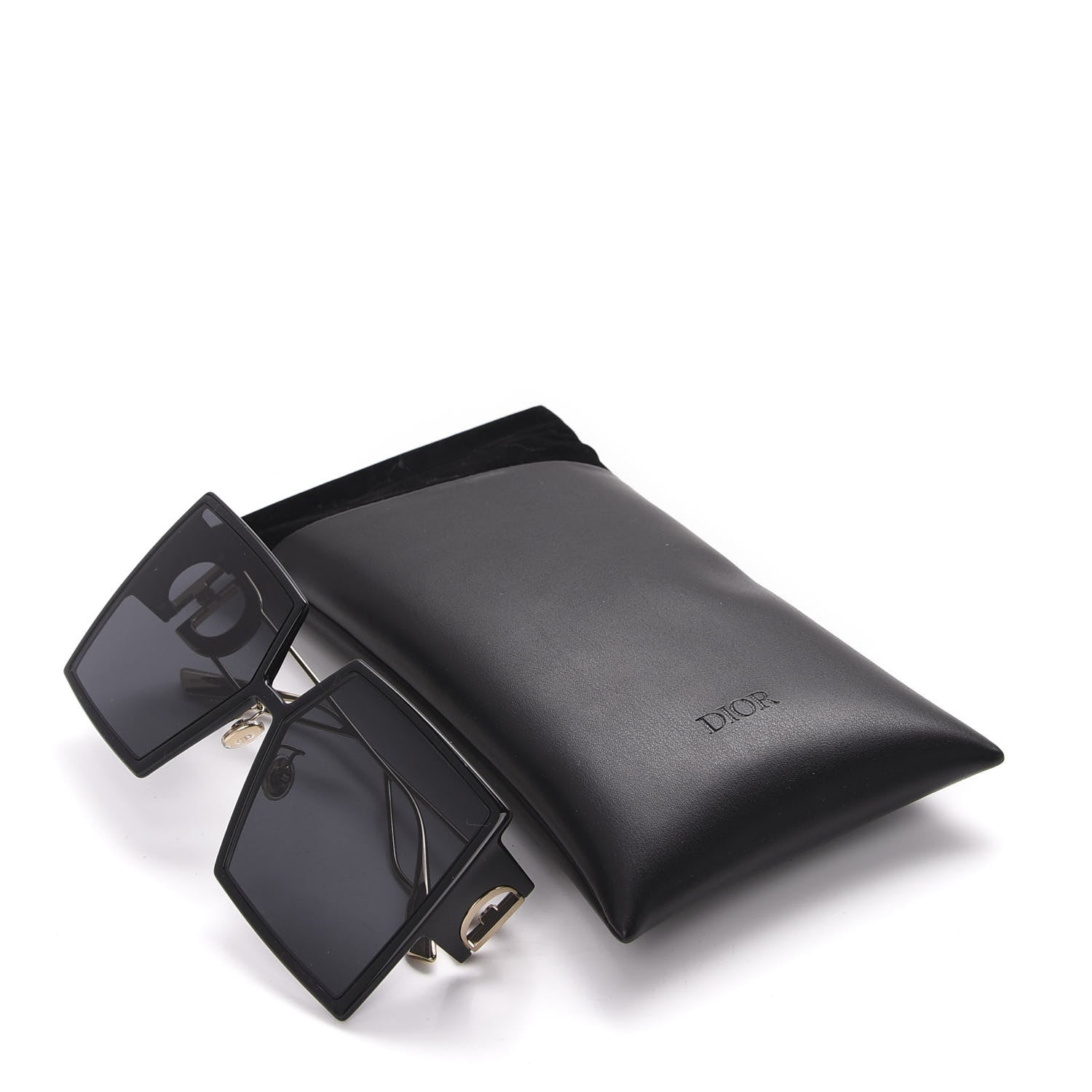 Christian Dior Square 30 Montaigne Sunglasses Black 13 of 13