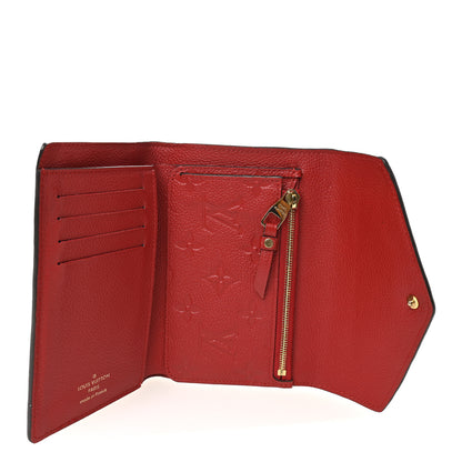 Louis Vuitton Empreinte Compact Curieuse Wallet Cherry 5 of 8