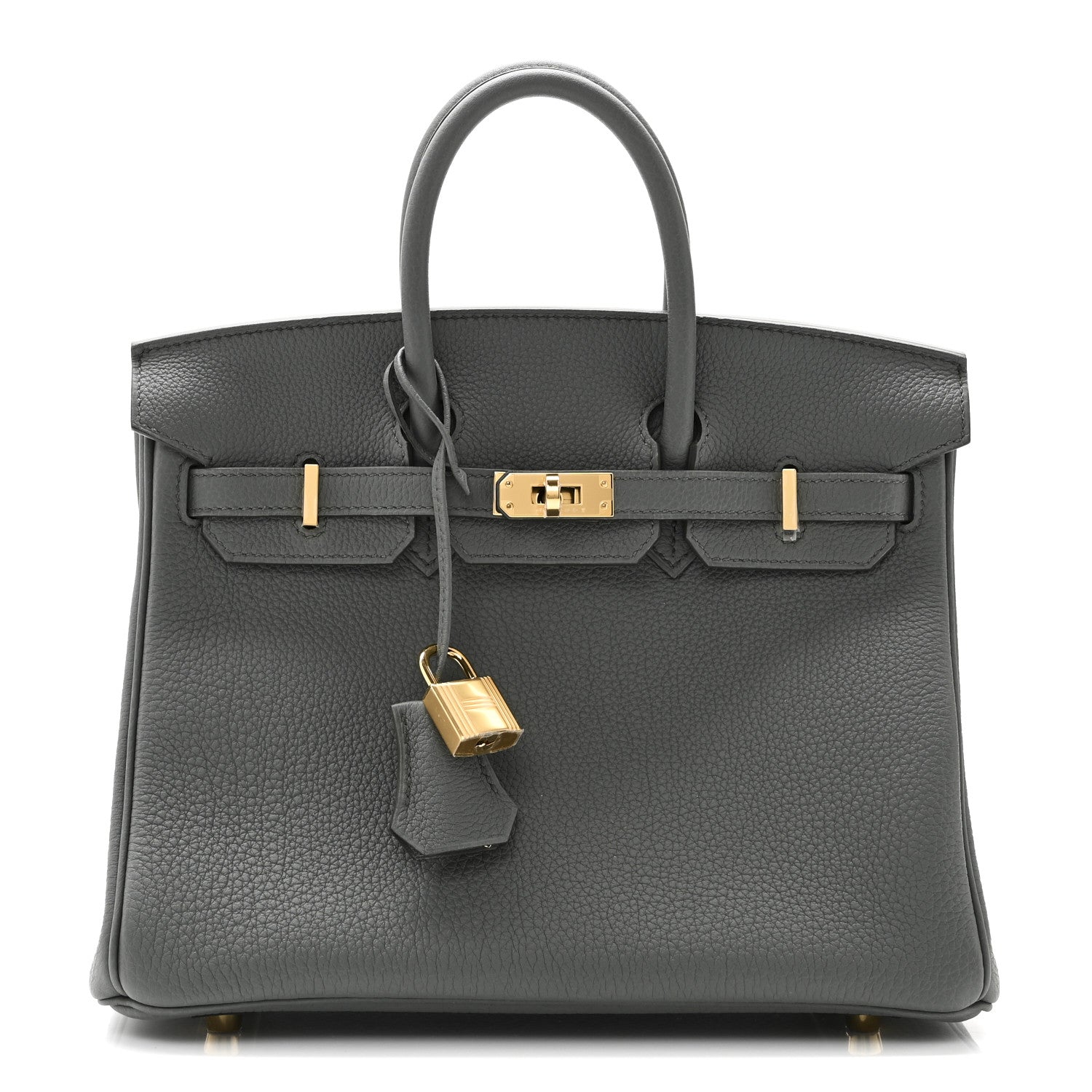 Hermes Togo Birkin 25 Vert Amande 1 of 11