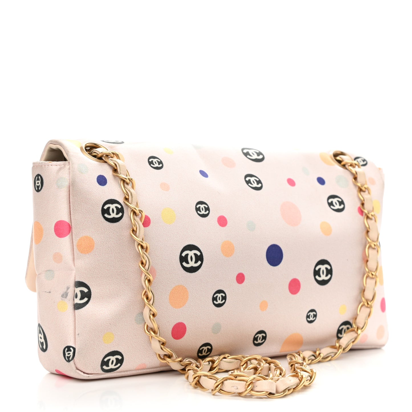 Satin Printed Small Single Flap Mutlicolor