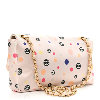 Chanel Satin Printed Small Single Flap Mutlicolor 3 of 13