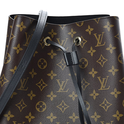 Louis Vuitton Monogram Neonoe MM Black 7 of 10