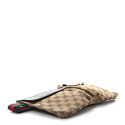 Gucci Monogram Web Belt Bag Dark Brown 4 of 11