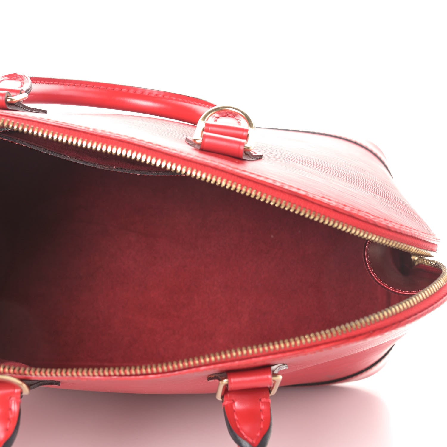 Louis Vuitton Epi Alma PM Castillan Red 5 of 9
