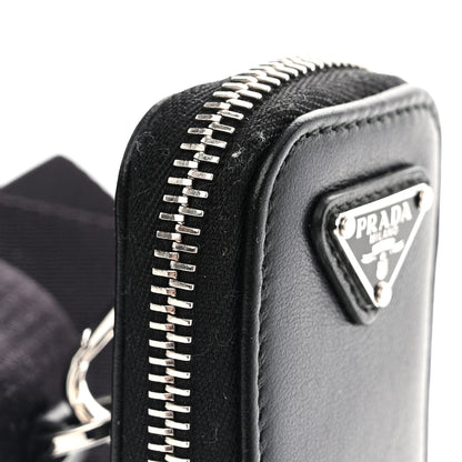 Prada Grace Lux Triangle Shoulder Bag Black 11 of 11