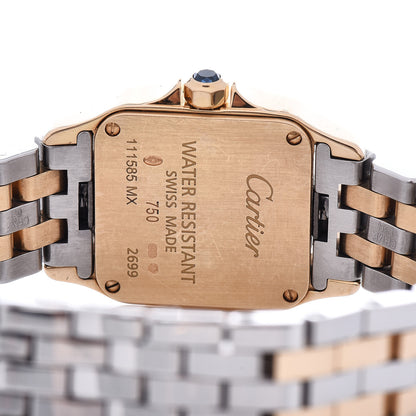 Cartier Stainless Steel 18K Yellow Gold 20mm Santos Demoiselle Quartz Watch 5 of 5
