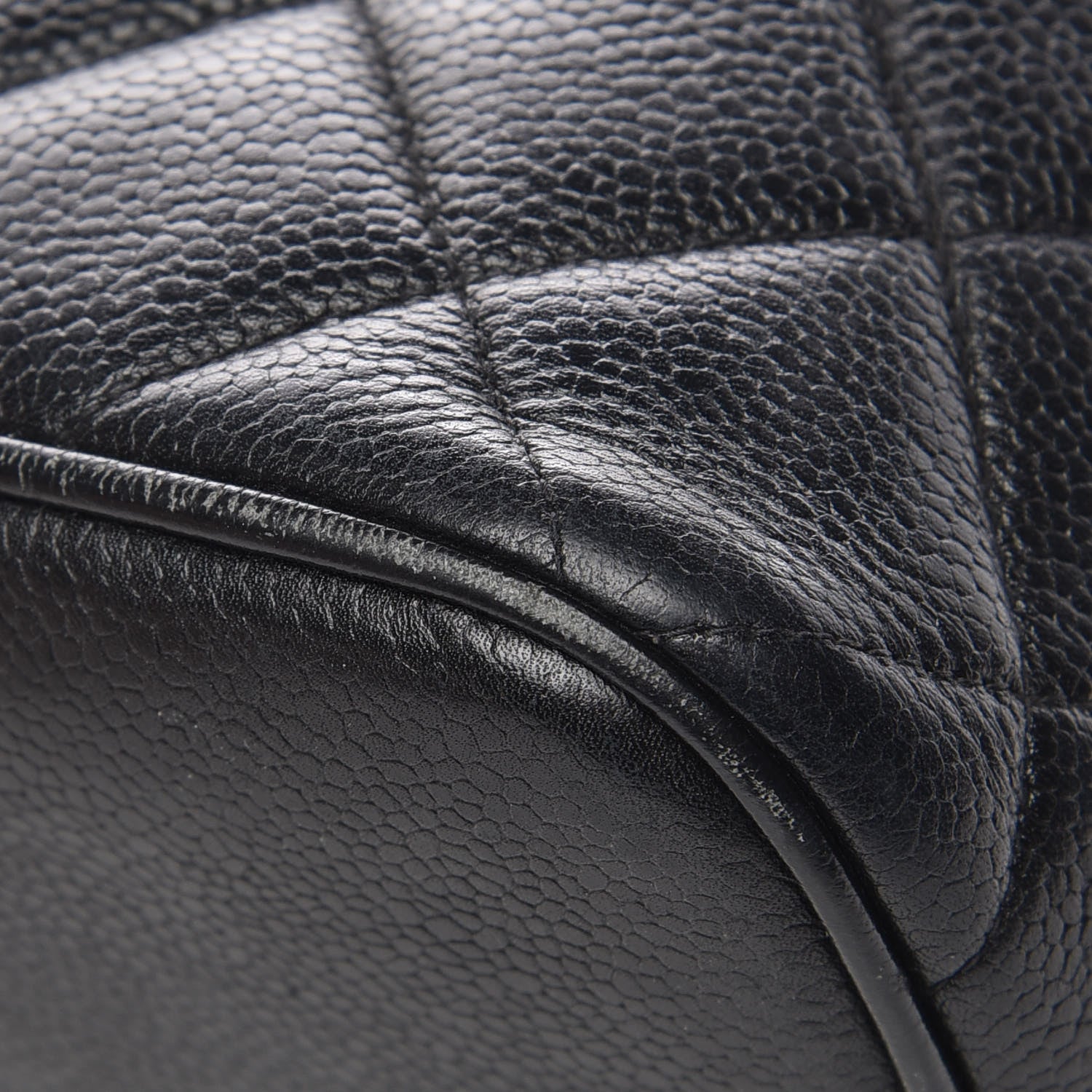 Chanel Caviar Quilted Medallion Tote Black 12 of 16
