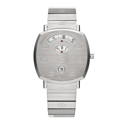 Gucci Stainless Steel 38mm Grip Quartz Watch 1 of 5