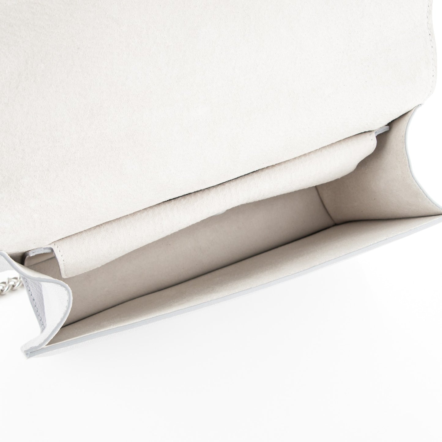 Grained Calfskin Medium Insignia Flap Cloud