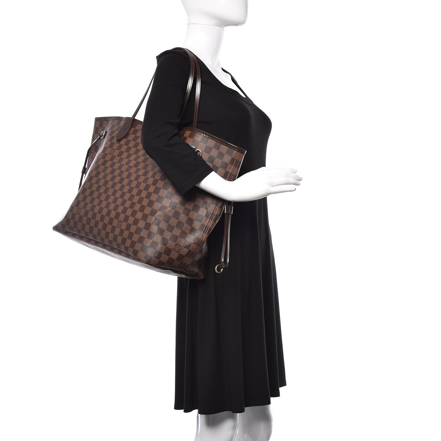 Louis Vuitton Damier Ebene Neverfull GM 2 of 11