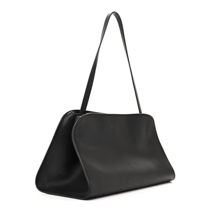 The Row Smooth Calfskin Peggy Bag Black 3 of 9