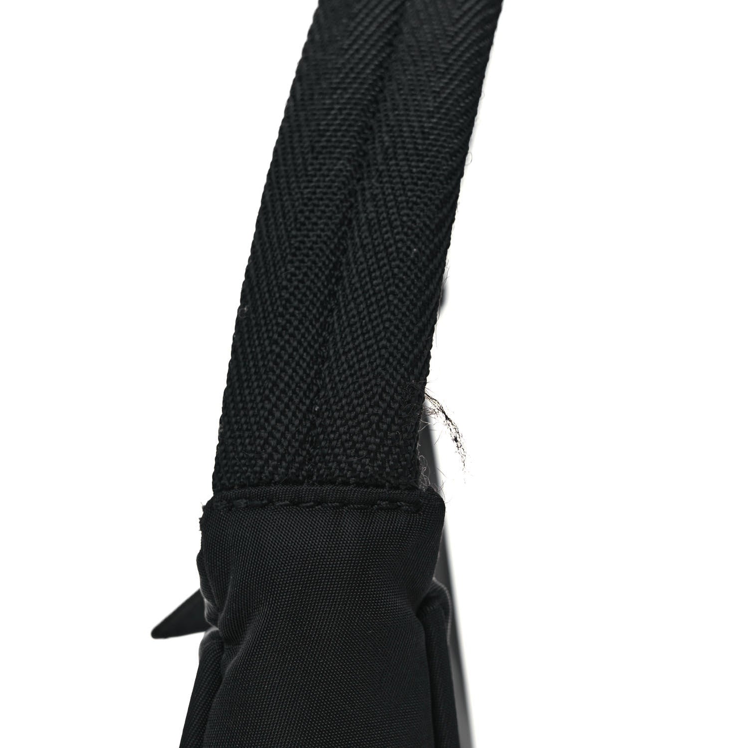 Prada Tessuto Nylon Shoulder Bag Black 11 of 11