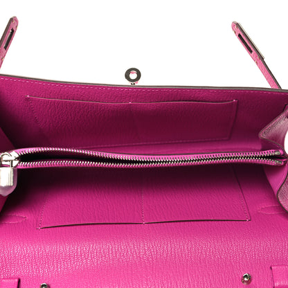 Hermes Chevre Mysore Kelly Wallet To Go Magnolia 5 of 10