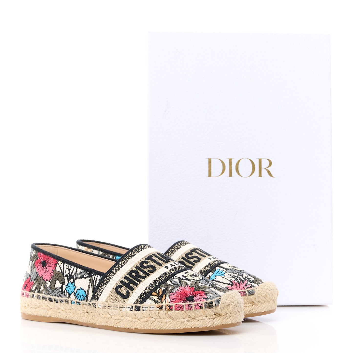 Embroidered Mille Fleurs Granville Espadrille 35 35 Multicolor