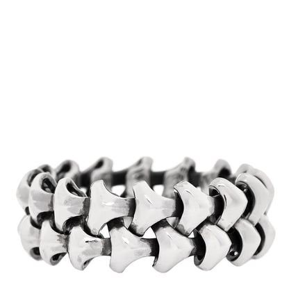 David Yurman Sterling Silver Armory Band Ring 61 9.5 1 of 4