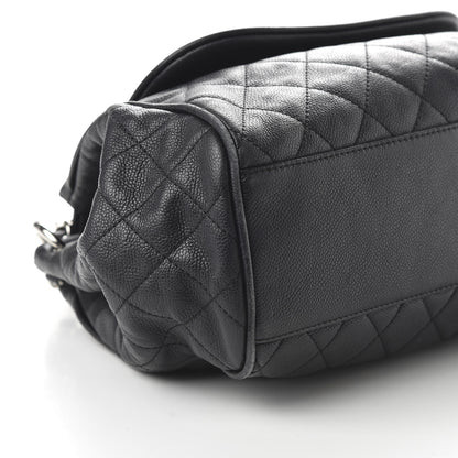 Chanel Caviar Quilted Timeless Accordion Flap Black 6 of 10