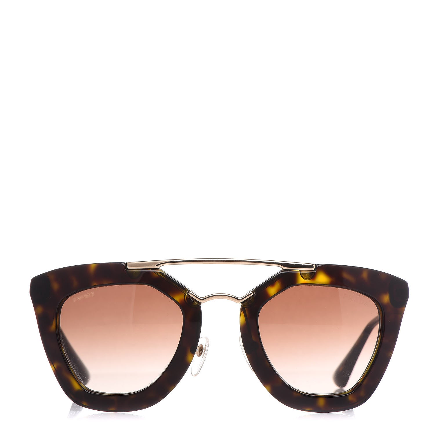 Prada Acetate Cinema Sunglasses SPR 09Q Tortoise 2 of 6