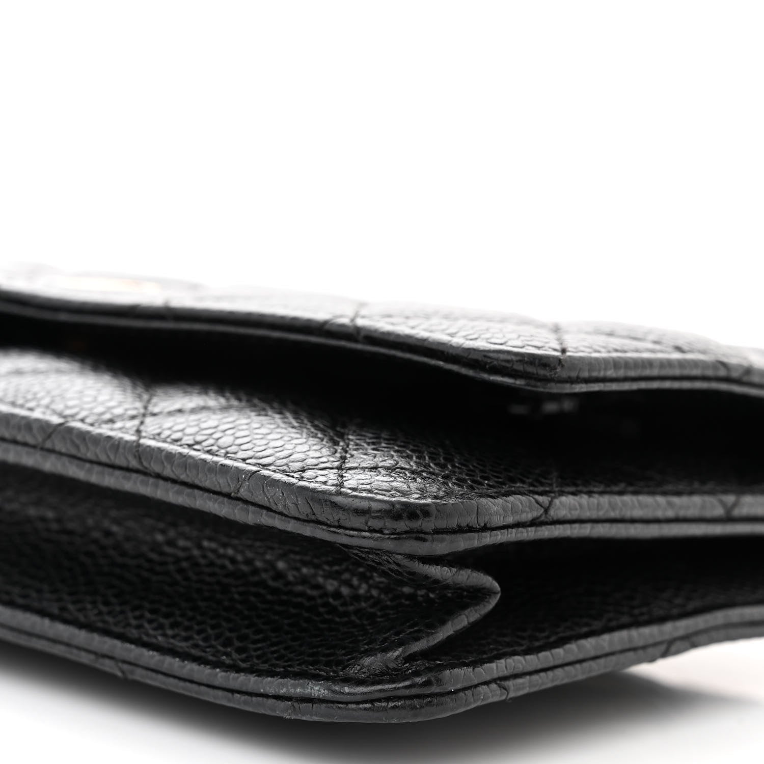 Chanel Caviar Quilted Wallet on Chain WOC Black 11 of 12