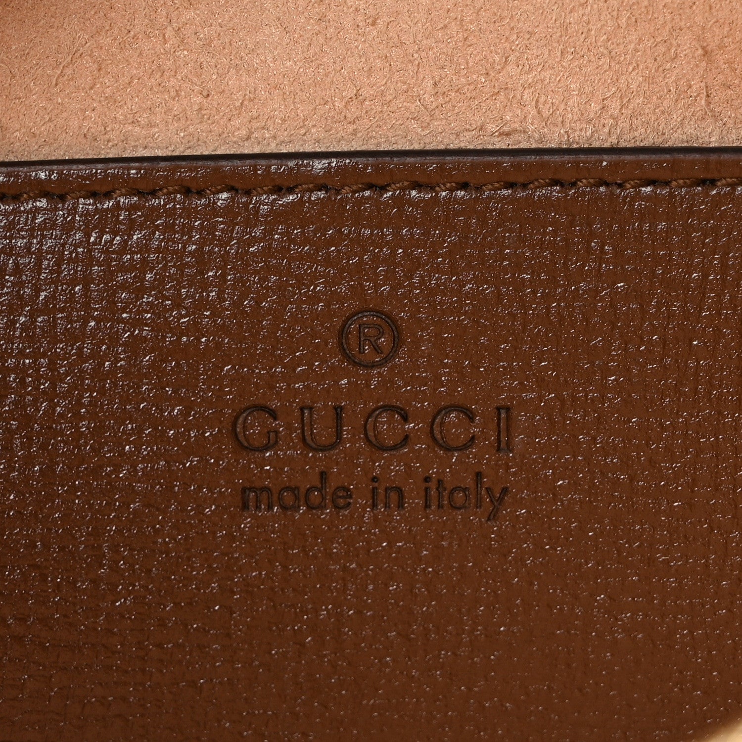 Gucci GG Supreme Monogram Mini Horsebit 1955 Camera Shoulder Bag Beige Brown Sugar 6 of 8