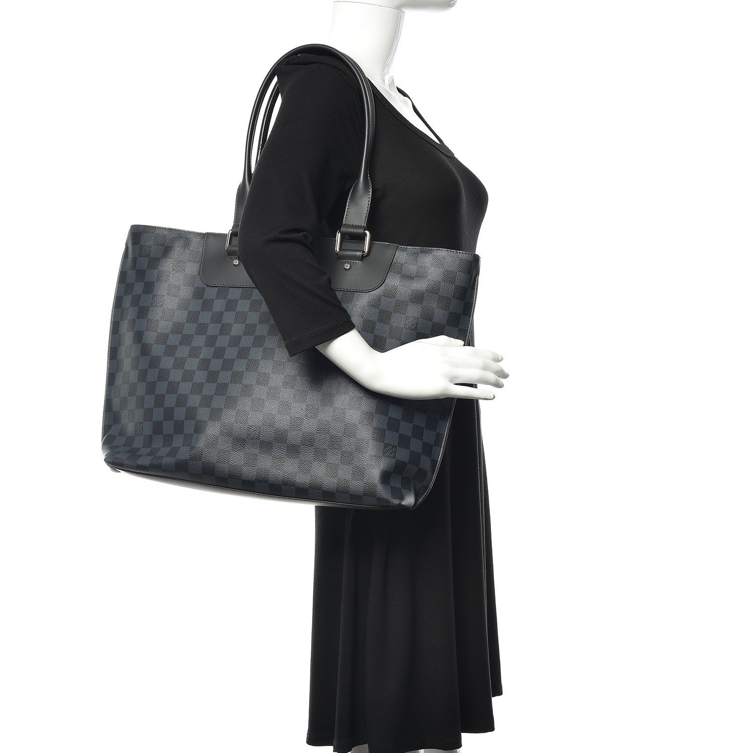 Louis Vuitton Damier Cobalt Cabas Voyage 2 of 9