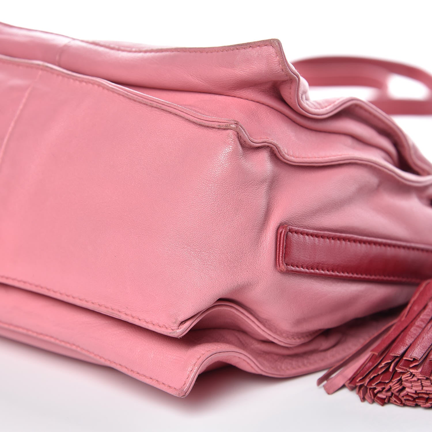 Loewe Calfskin Flamenco Shoulder Bag Pink 9 of 12