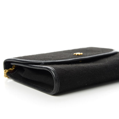 Chanel Jersey Quilted Mini Square Flap Black 6 of 11