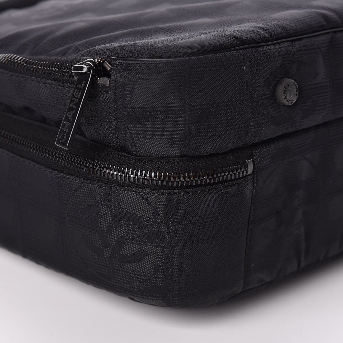 Nylon Travel Laptop Briefcase Black