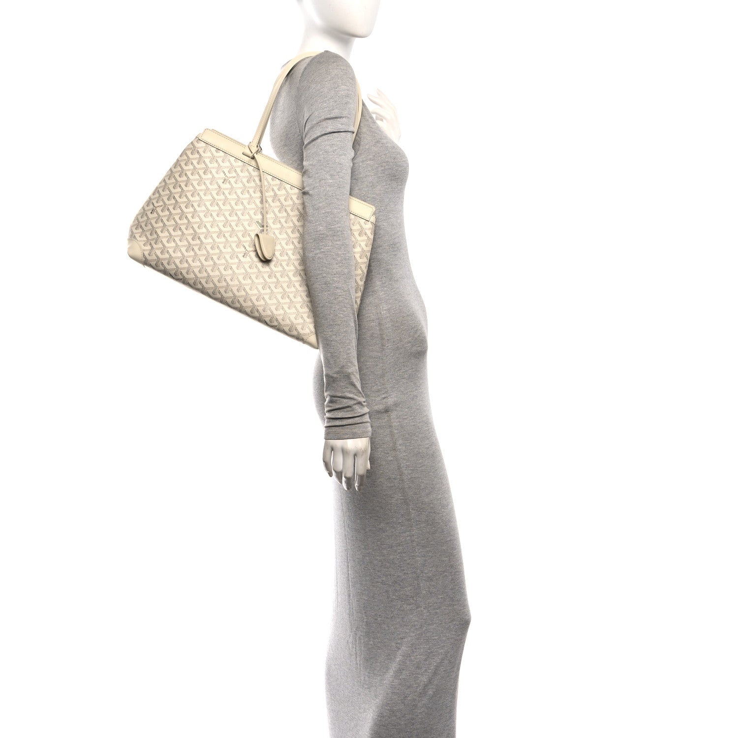 Goyard Goyardine Bellechasse Biaude MM Tote Sand 2 of 9