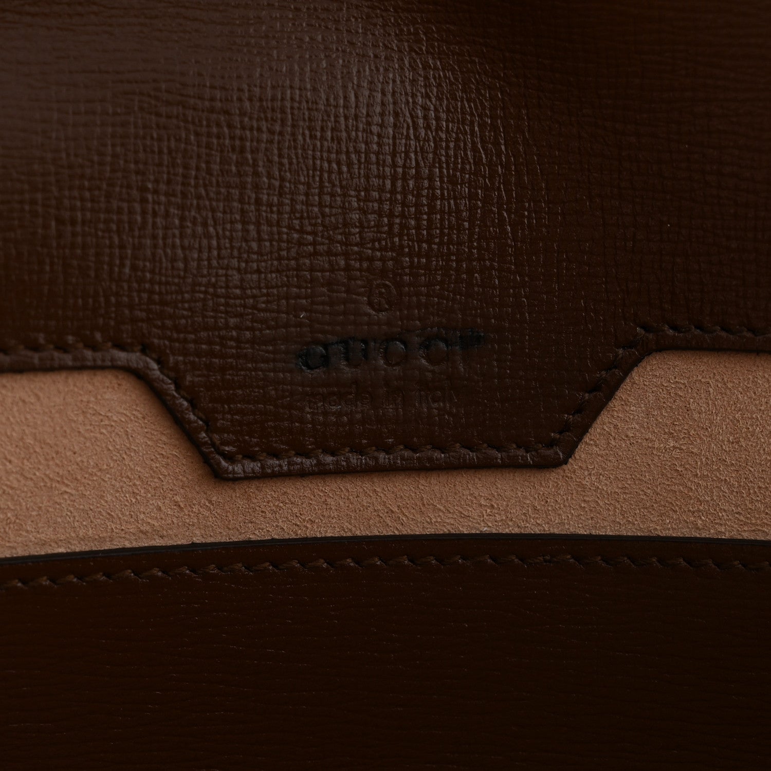 Gucci GG Supreme Monogram Azalea Calfskin Web Small Horsebit 1955 Crossbody Bag Beige Ebony Brown Sugar 6 of 10