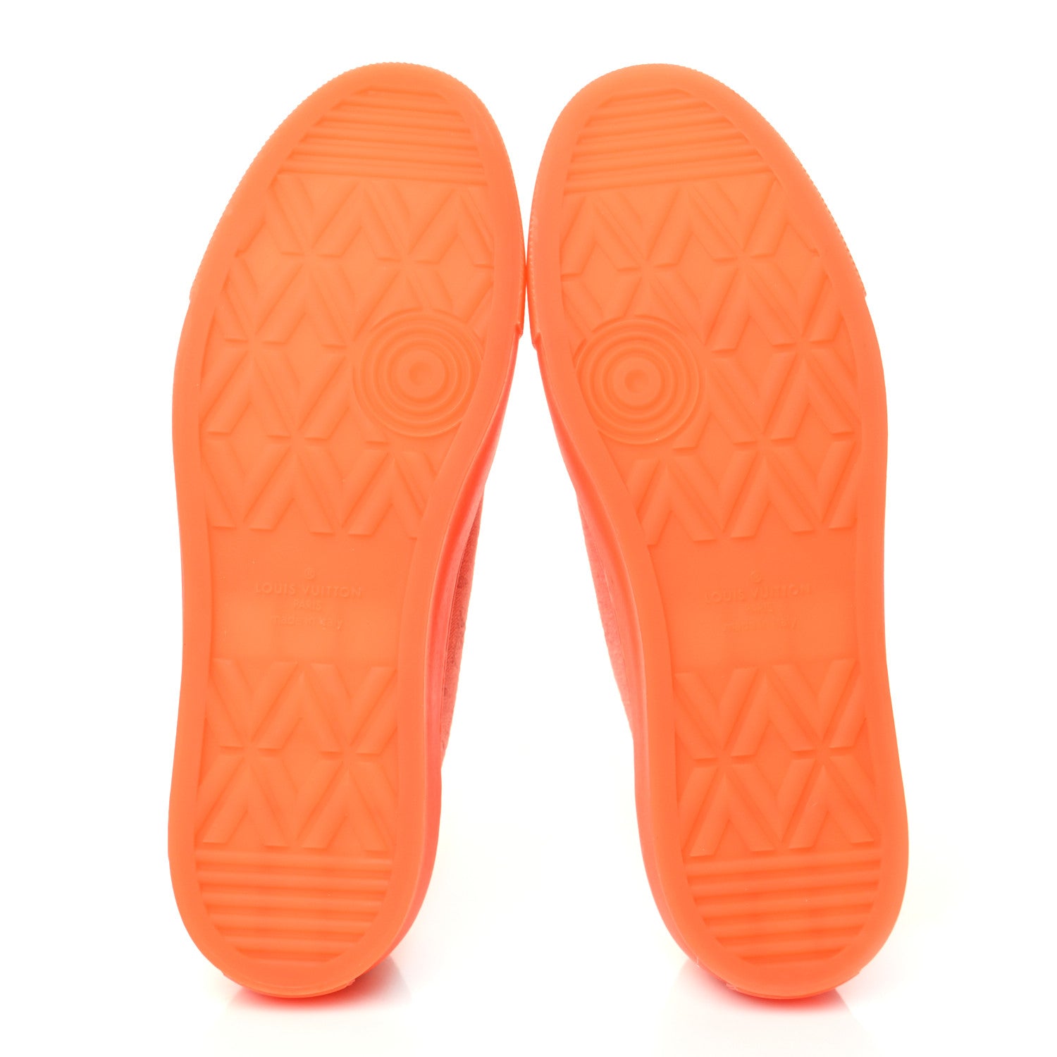 Louis Vuitton Canvas Monogram Mens Tattoo Sneakers 8 Orange 5 of 8
