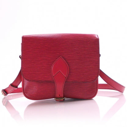 Louis Vuitton Epi Cartouchiere Red 1 of 9