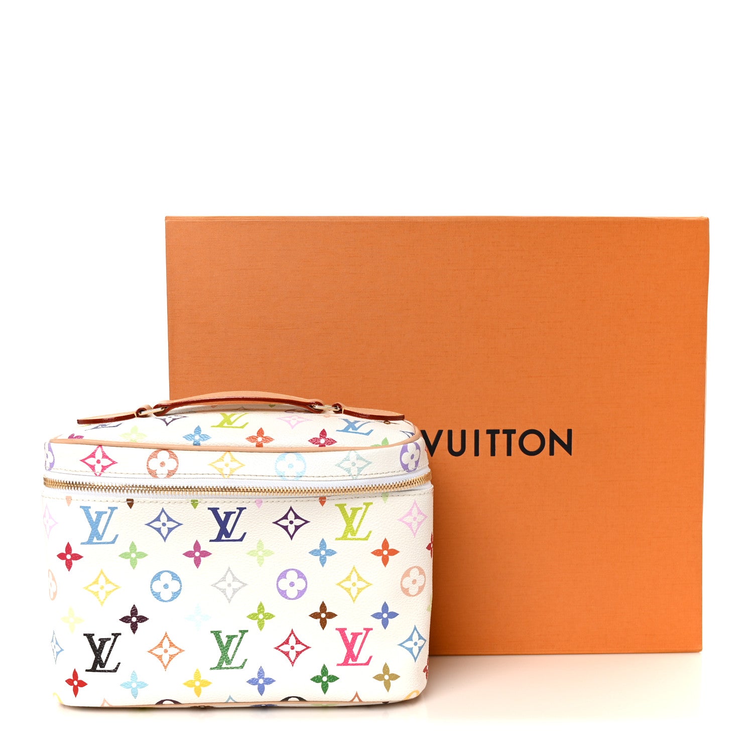 Louis Vuitton LV X TM Monogram Multicolor Nice BB White 9 of 9