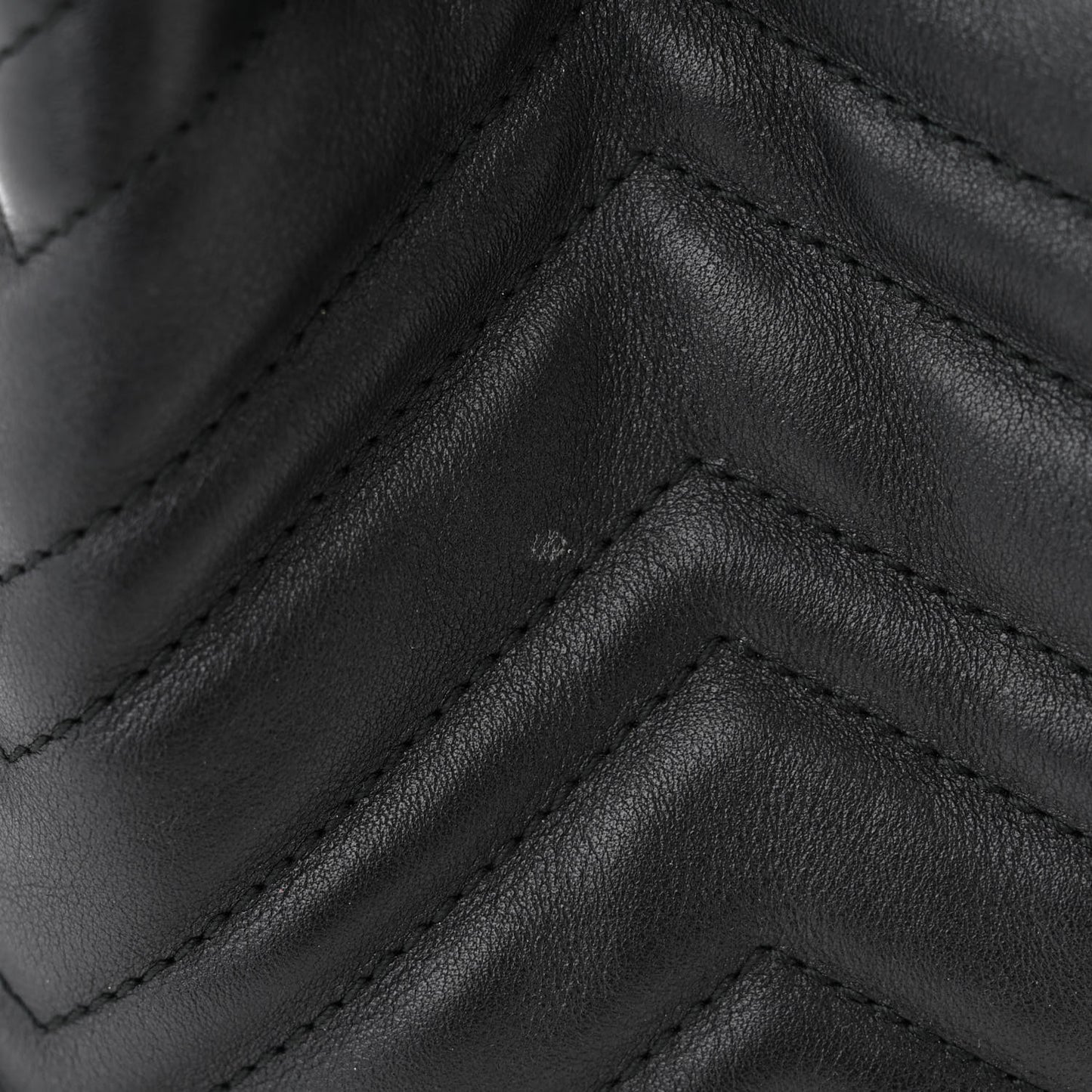 Calfskin Matelasse Sylvie Web GG Marmont Bucket Bag Black
