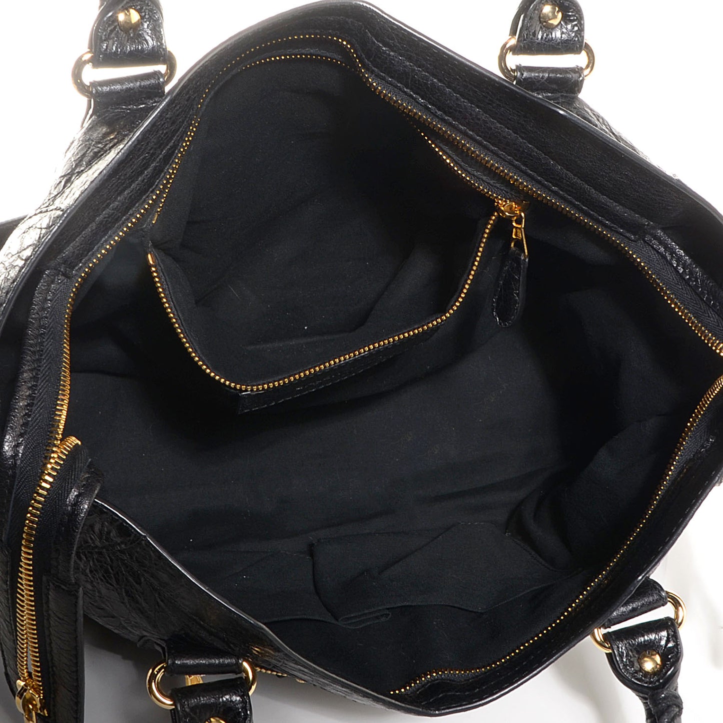 Agneau Giant 12 Gold Hardware City Black