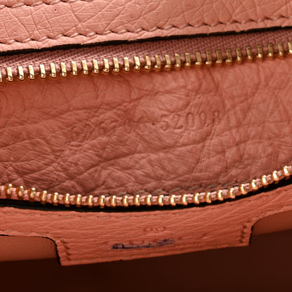 Gucci Snakeskin Ostrich Calfskin Small Jackie 1961 Hobo Pink Multicolor 8 of 15