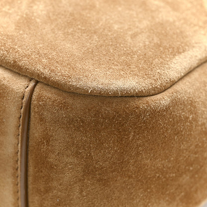 Saint Laurent Suede Baby Le 5 A 7 Hobo Golden Leaf Golden Leaf 13 of 13