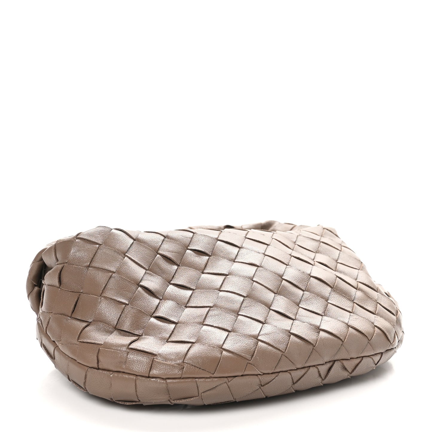 Nappa Intrecciato Mini Jodie Dark Taupe