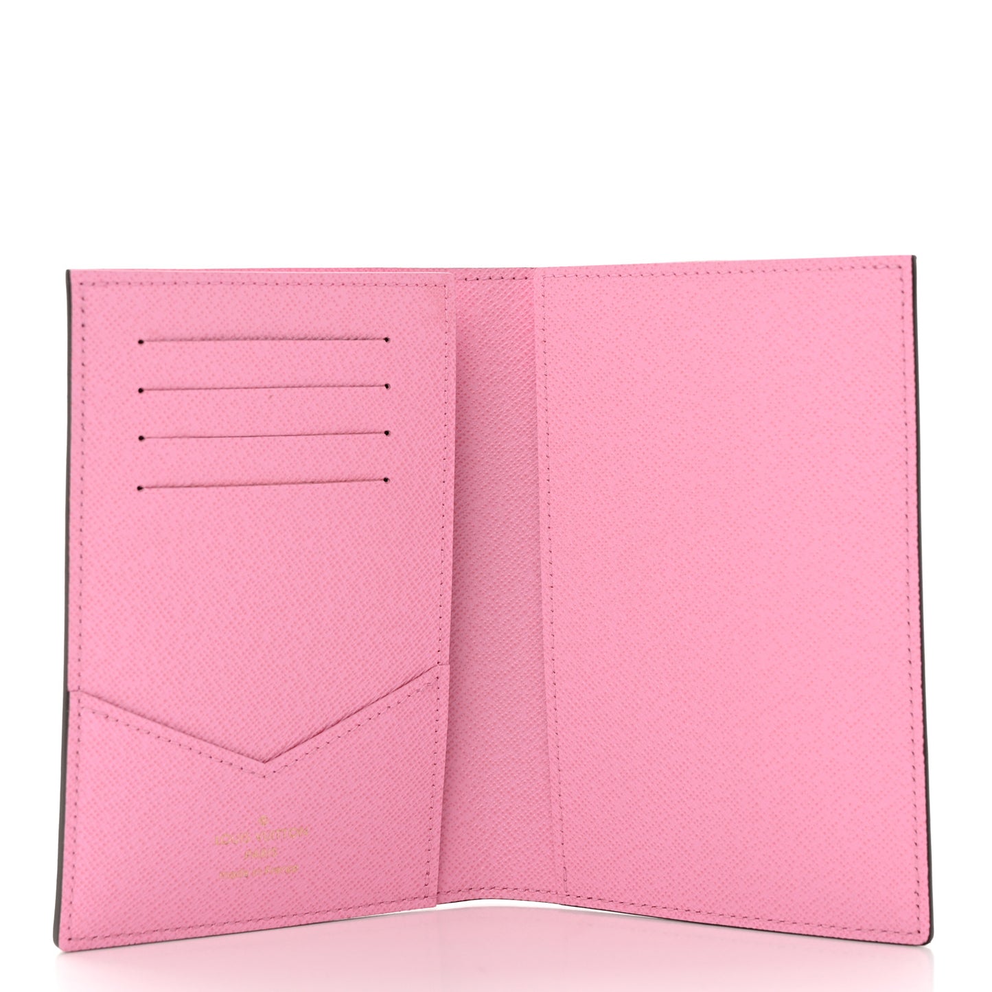 Monogram 2022 Christmas Animation Paris Passport Cover Pink