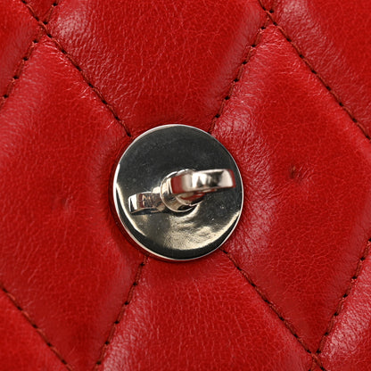 Mulberry Shiny Buffalo Quilted Darley Shoulder Bag Red 12 of 12