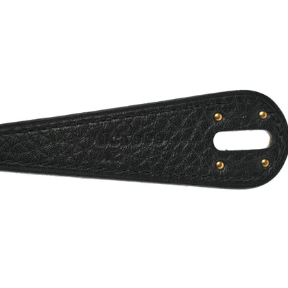 Hermes Taurillon Clemence Lindy 26 Black 8 of 11