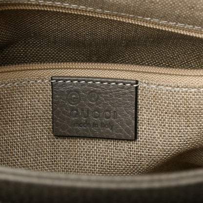 Gucci Dollar Calfskin Interlocking G Top Handle Shoulder Bag Loess 5 of 9