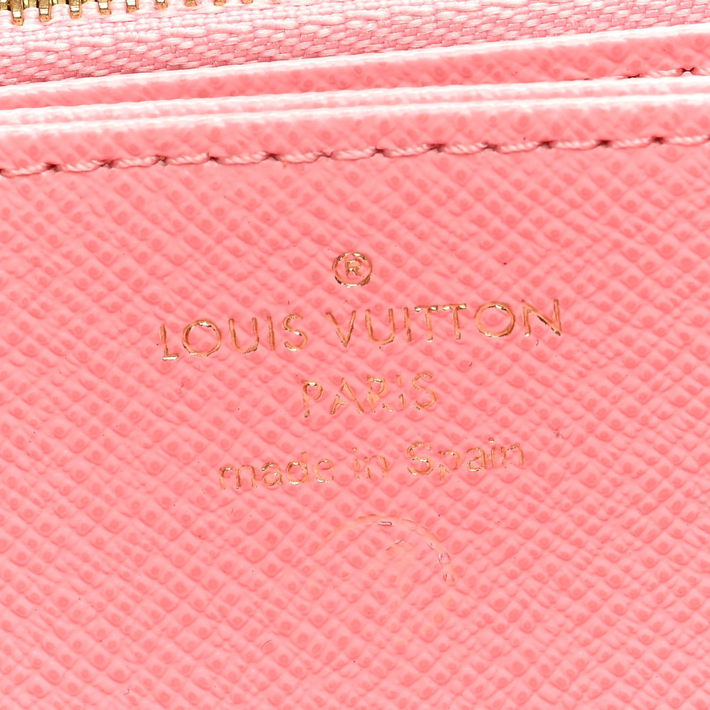 Monogram Jungle Dots Zippy Wallet Sugar Pink Poppy