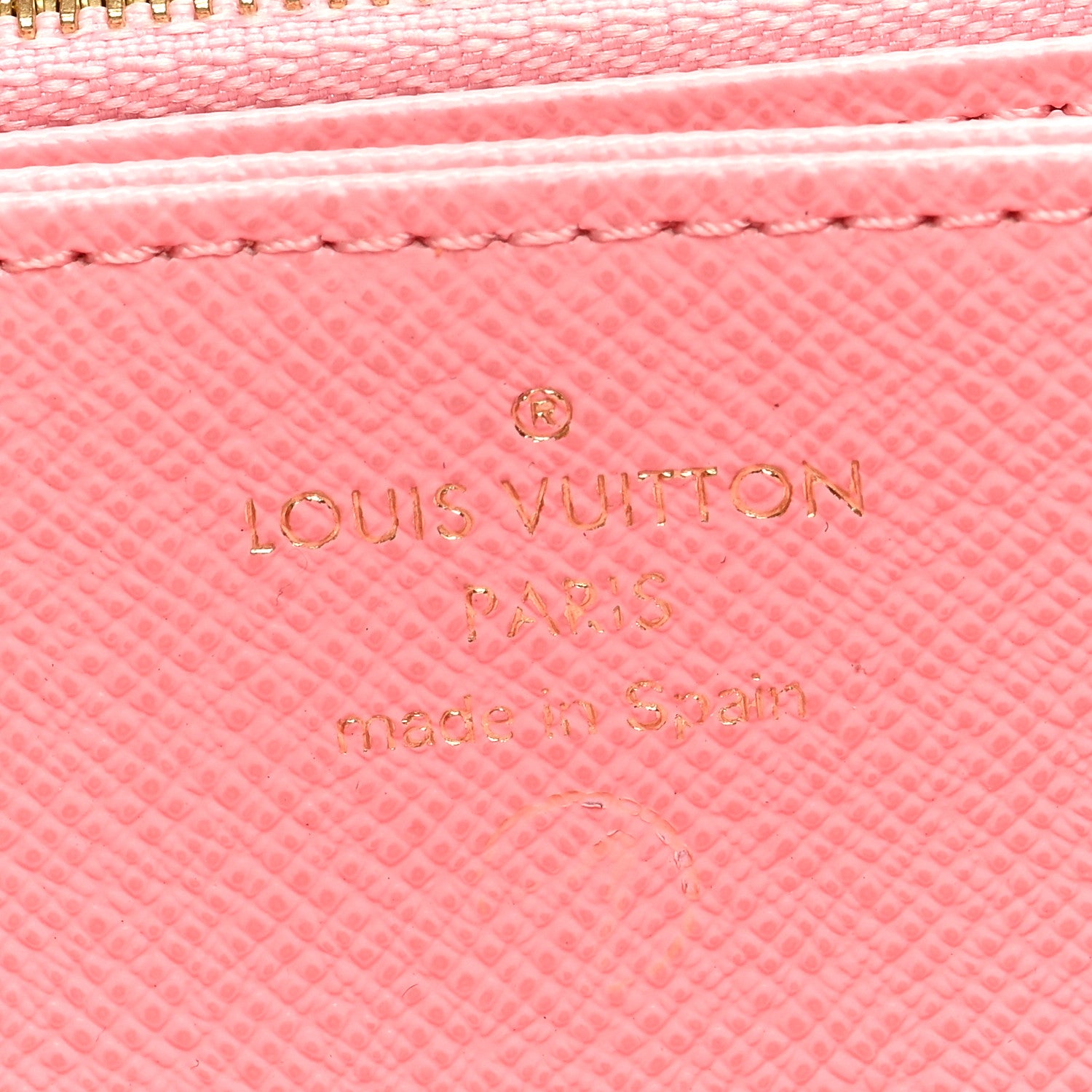 Louis Vuitton Monogram Jungle Dots Zippy Wallet Sugar Pink Poppy 6 of 6