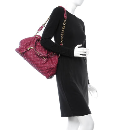 Marc Jacobs Calfskin Quilted Stam Violet 2 of 11