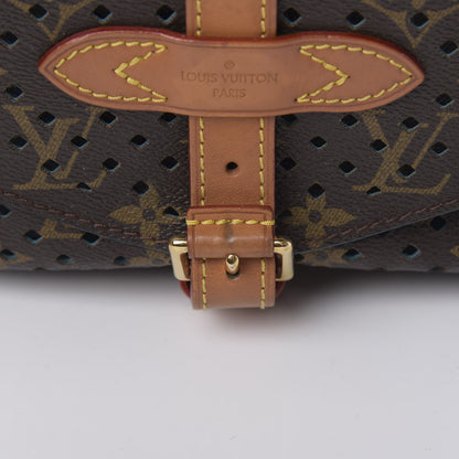 Louis Vuitton Monogram SC Flore Saumur Teal 13 of 15